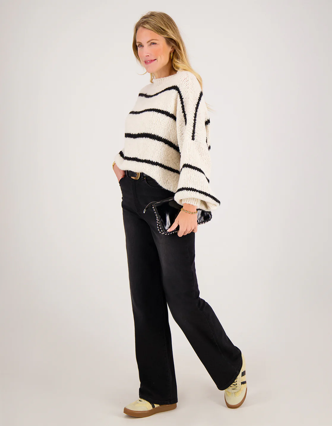 Pant Romee Jogg Denim | Black Denim - Image 7
