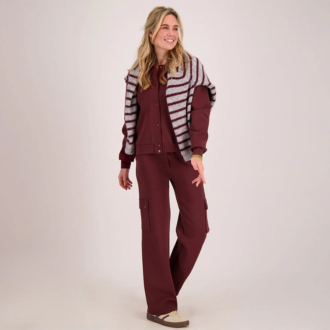 Pant Cargo | Dark Burgundy - Image 10