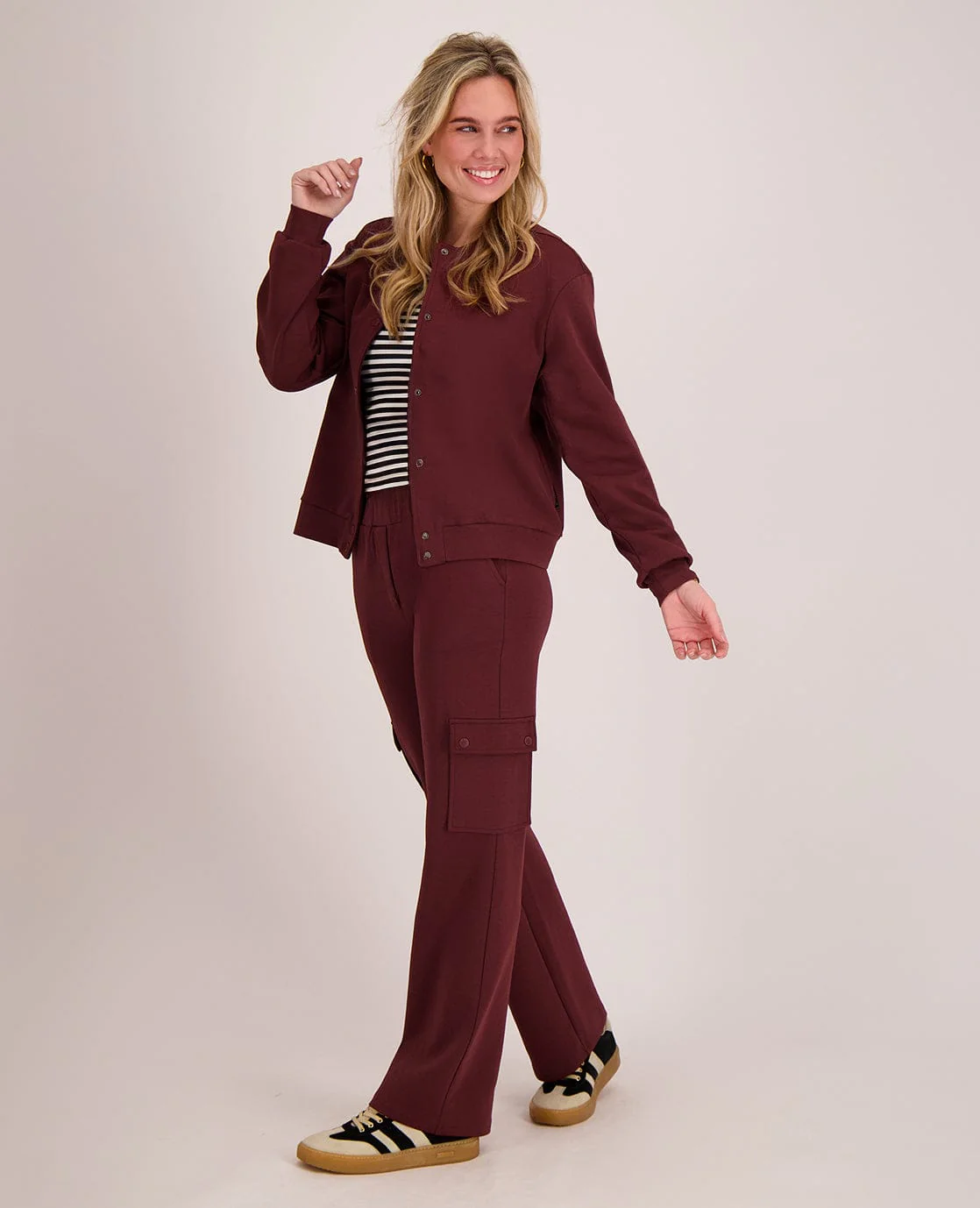 Pant Cargo | Dark Burgundy - Image 8