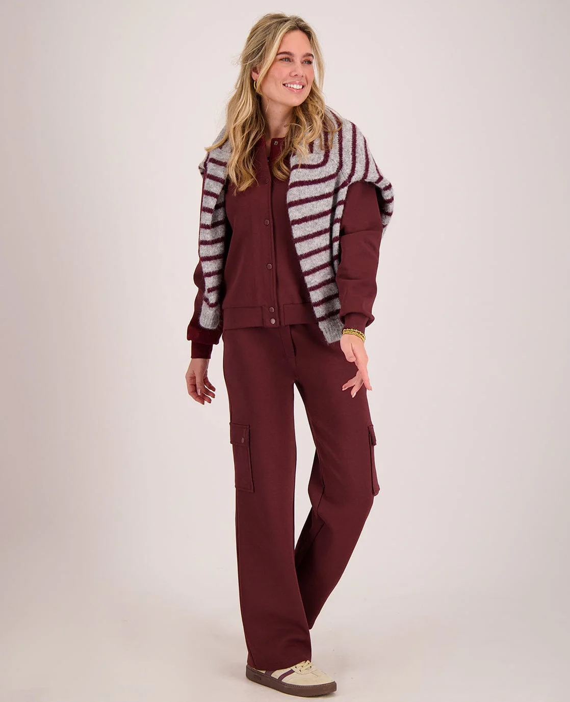 Pant Cargo | Dark Burgundy - Image 9