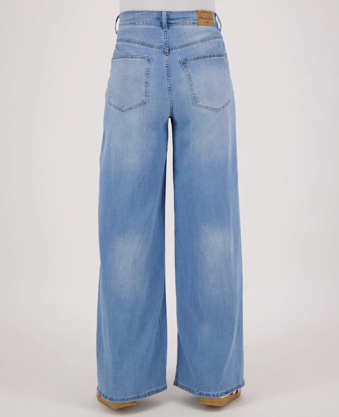Pant Straight Denim Stretch | Light Denim - Image 3
