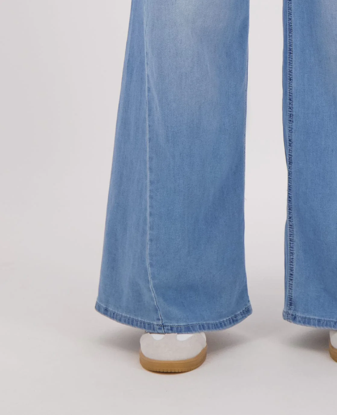 Pant Straight Denim Stretch | Light Denim - Image 4