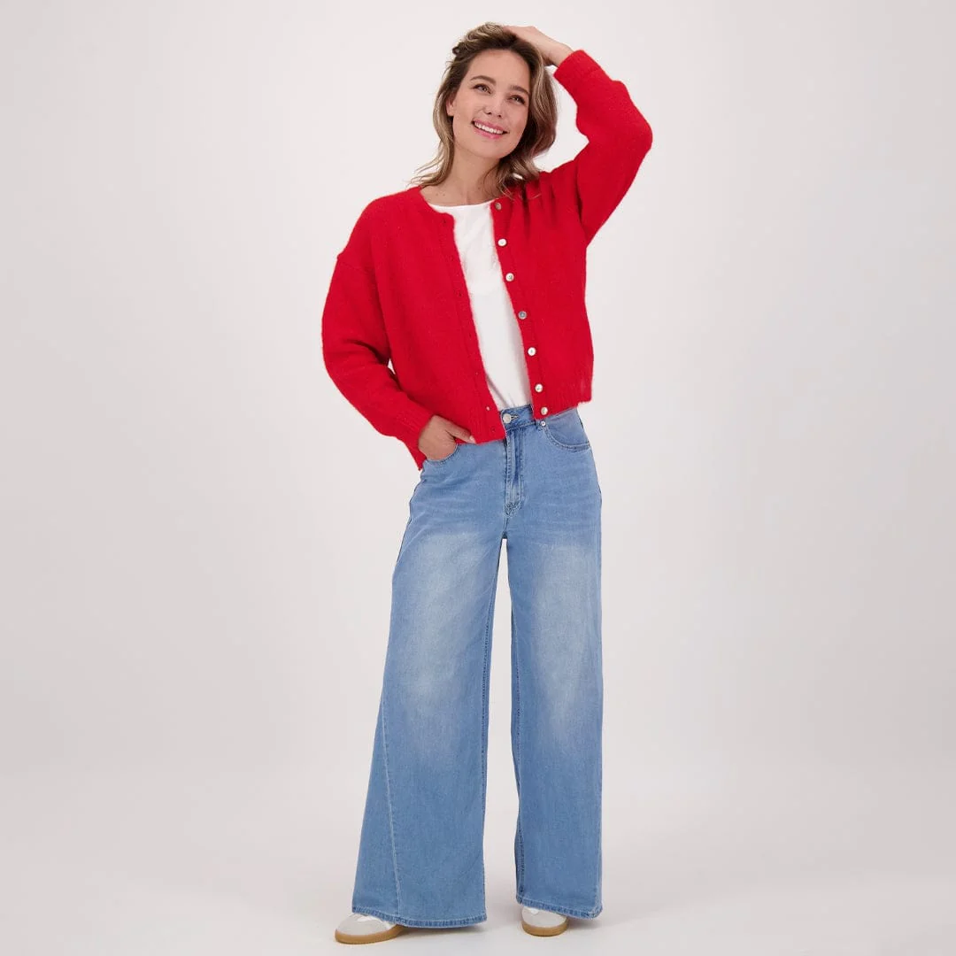 Pant Straight Denim Stretch | Light Denim - Image 8