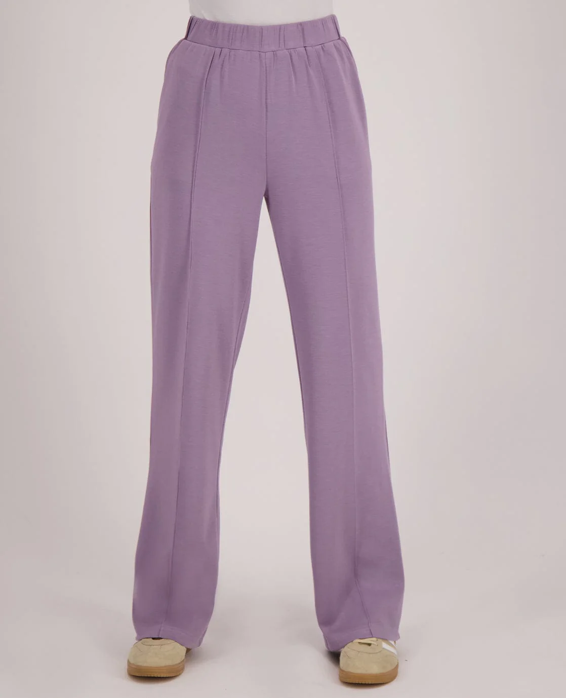 Pant Straight Doortje | Mauve - Image 3