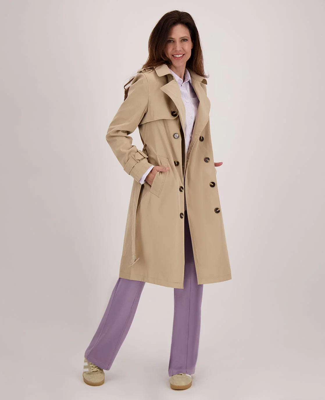 Pant Straight Doortje | Mauve - Image 8