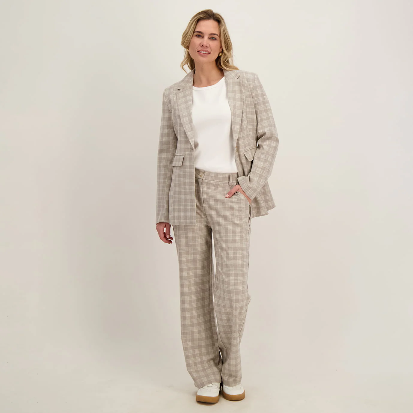 Pant Straight | Multicolor Dark Greige - Image 2