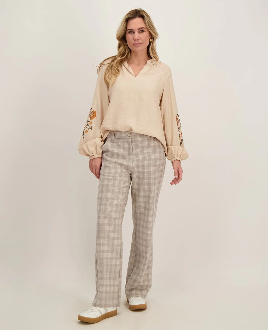 Pant Straight | Multicolor Dark Greige - Image 8
