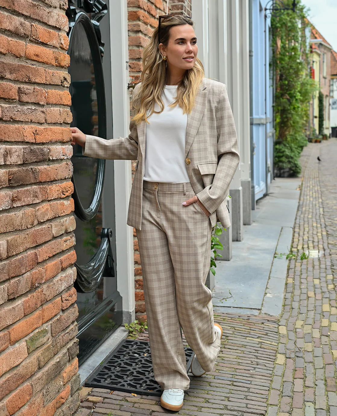 Pant Straight | Multicolor Dark Greige - Image 9