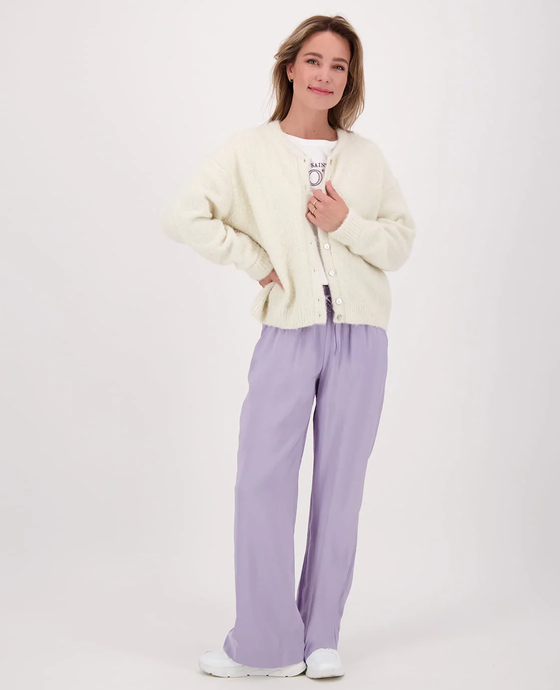 Pant Straight | Pastel Paars - Image 9