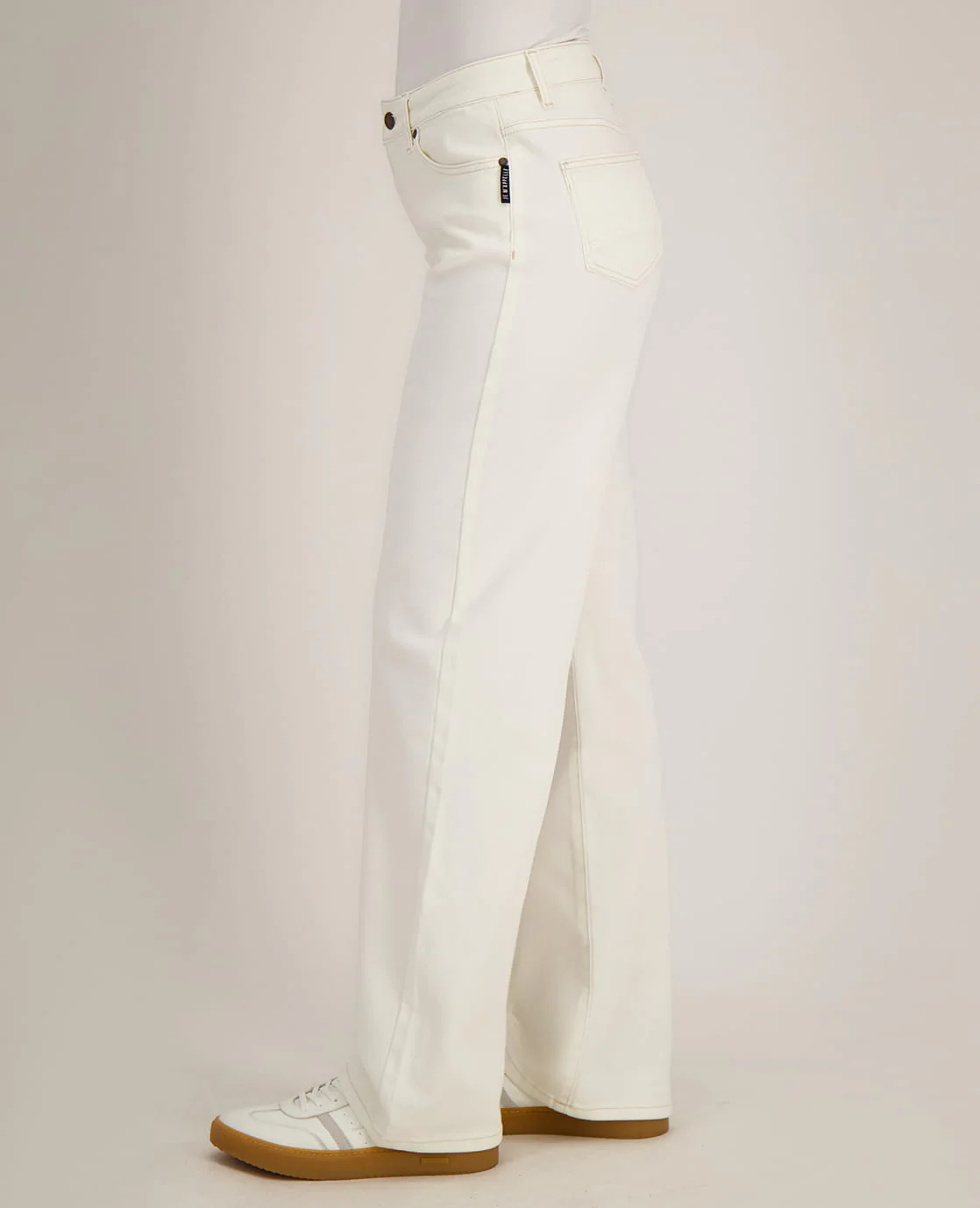 Pant Juliette | Porselein wit - Image 3