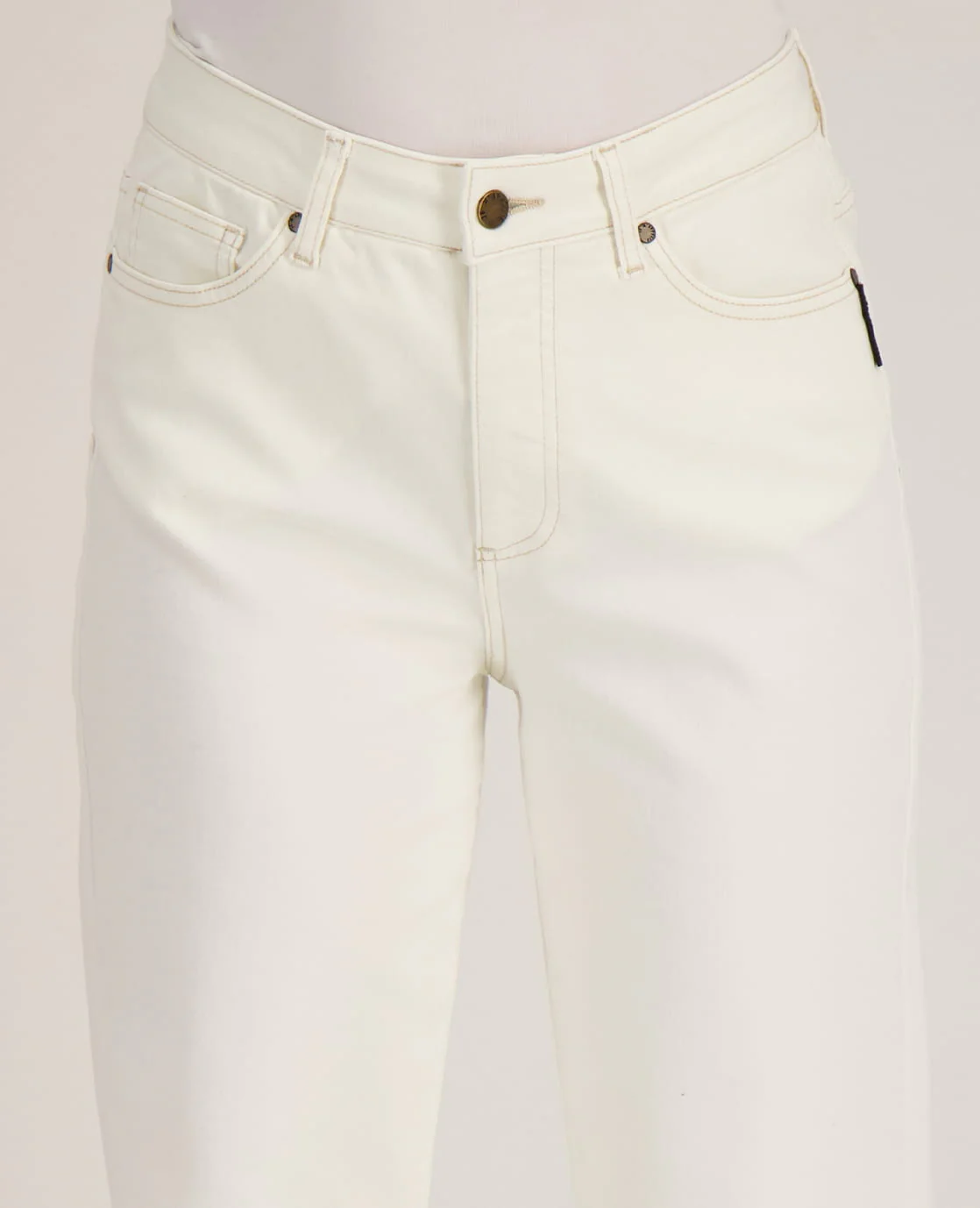 Pant Juliette | Porselein wit - Image 4