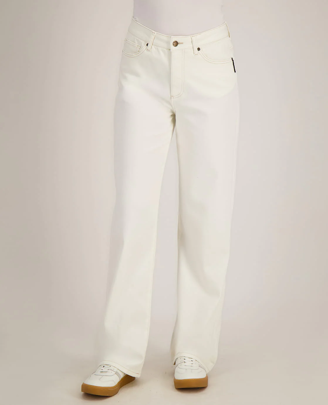 Pant Juliette | Porselein wit - Image 5