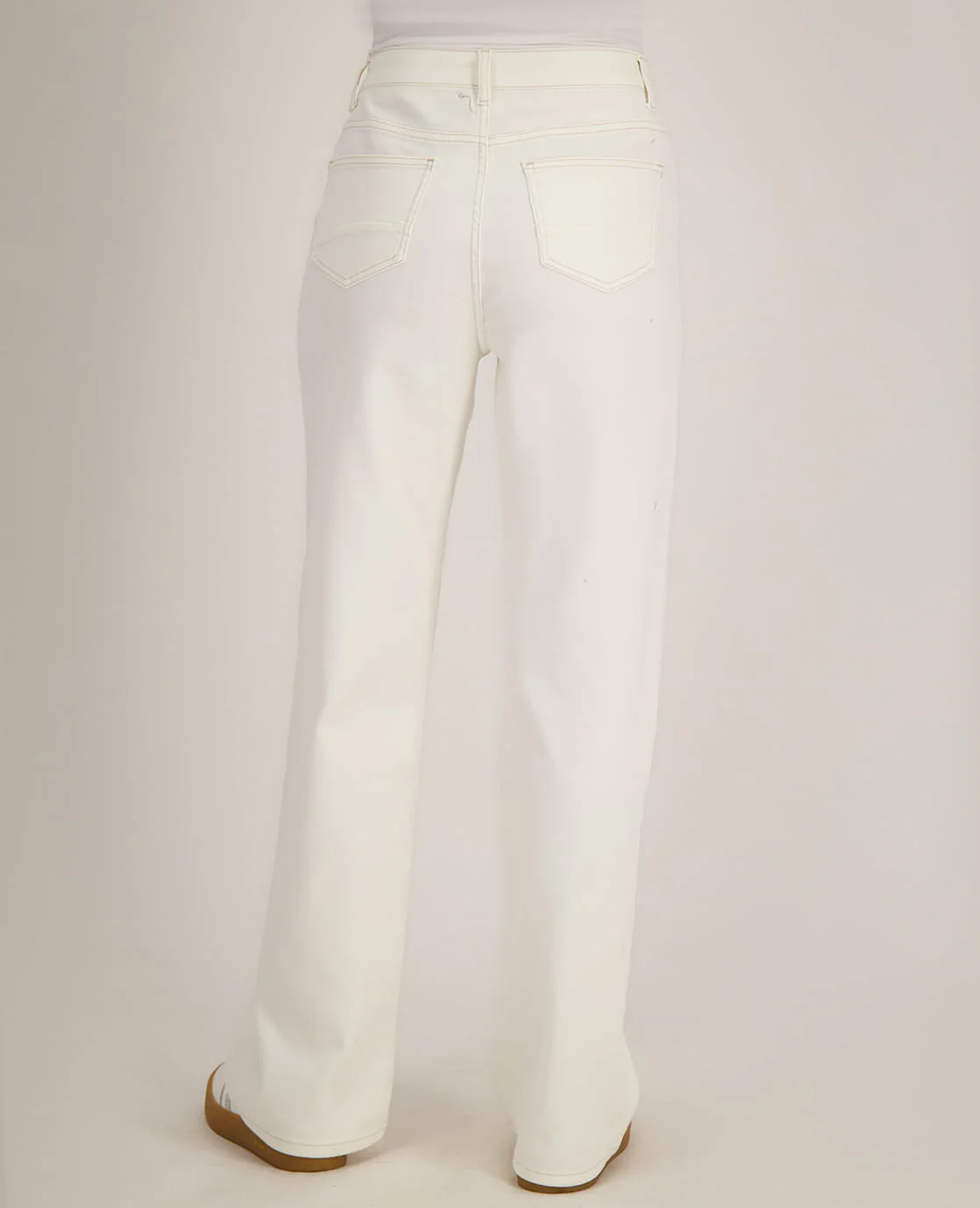 Pant Juliette | Porselein wit - Image 6
