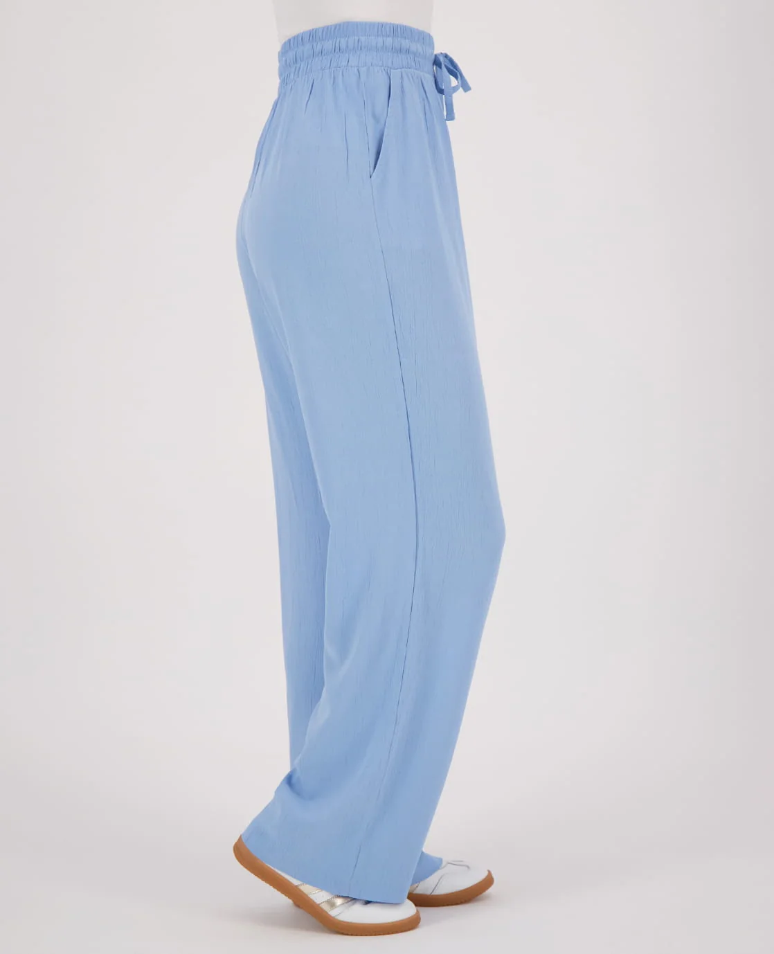 Pant Straight Summer | Pastel Blauw - Image 4