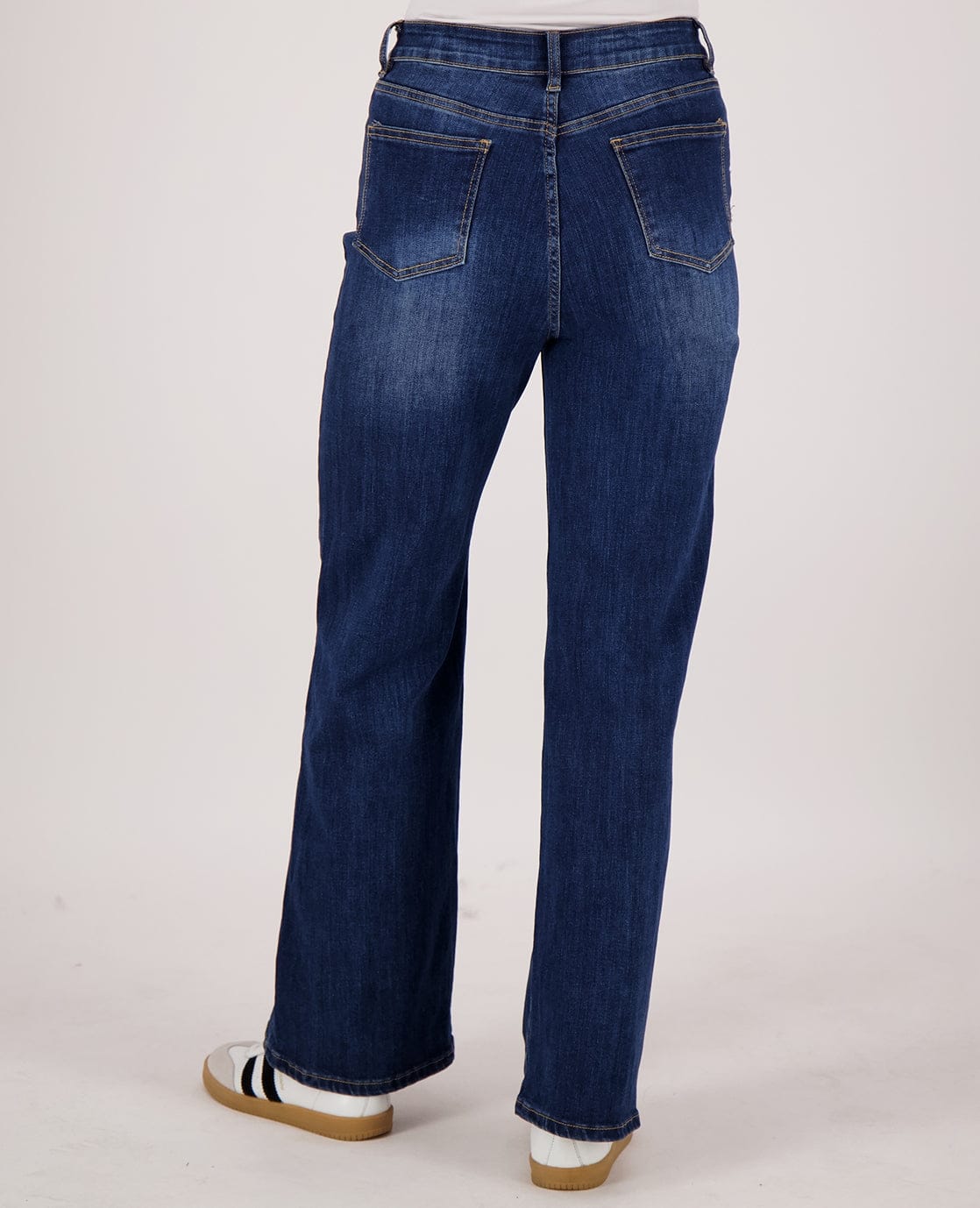 Pant Straight Superstretch Denim | Medium Denim - Image 6