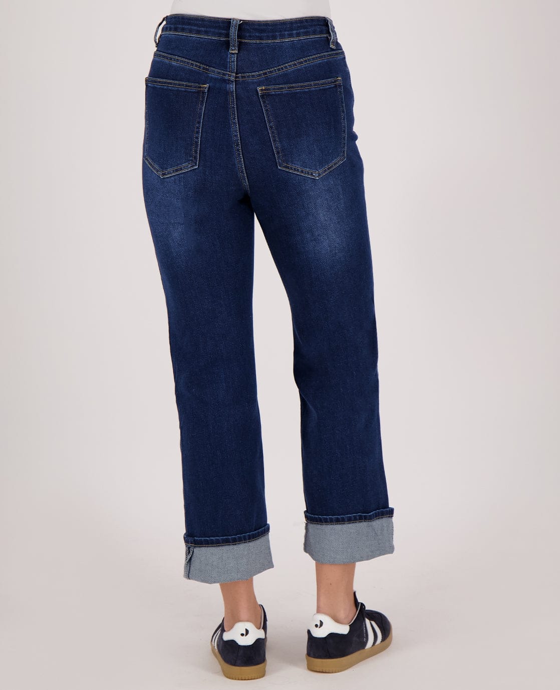 Pant Straight Superstretch Denim | Medium Denim - Image 5