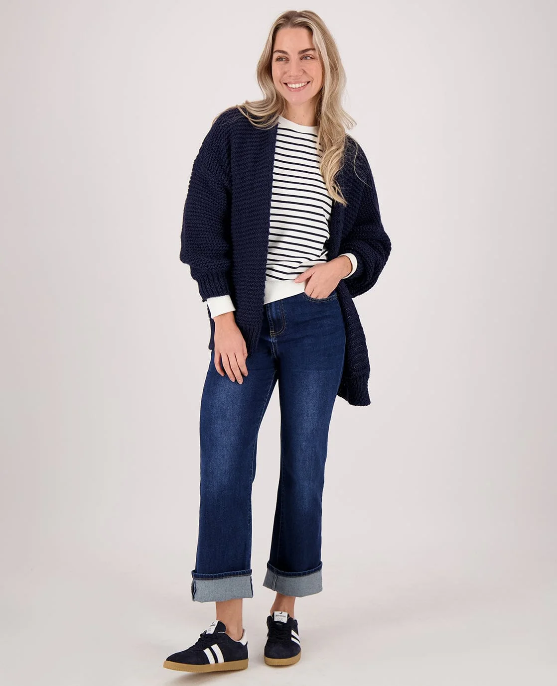 Pant Straight Superstretch Denim | Medium Denim - Image 7