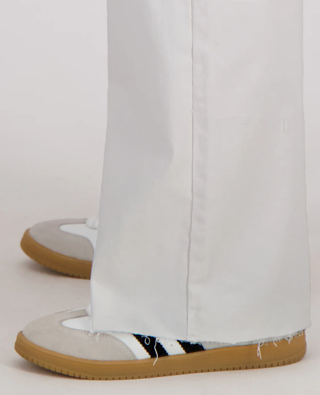 Pant Straight Superstretch Denim | Wit - Image 6