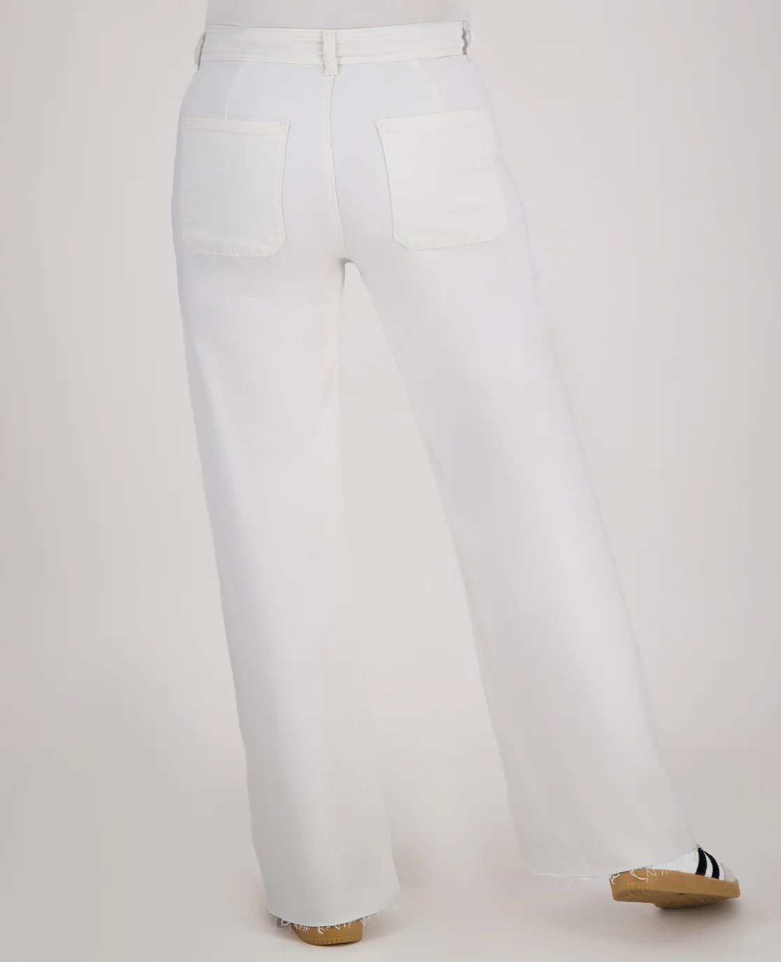 Pant Straight Superstretch Denim | Wit - Image 7