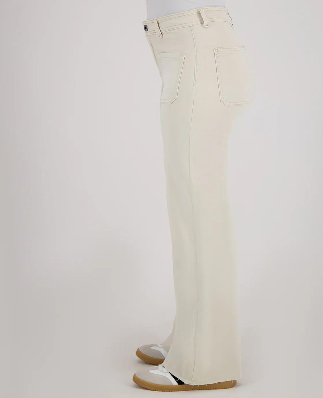 Pant Straight Superstretch Denim | Zand - Image 5