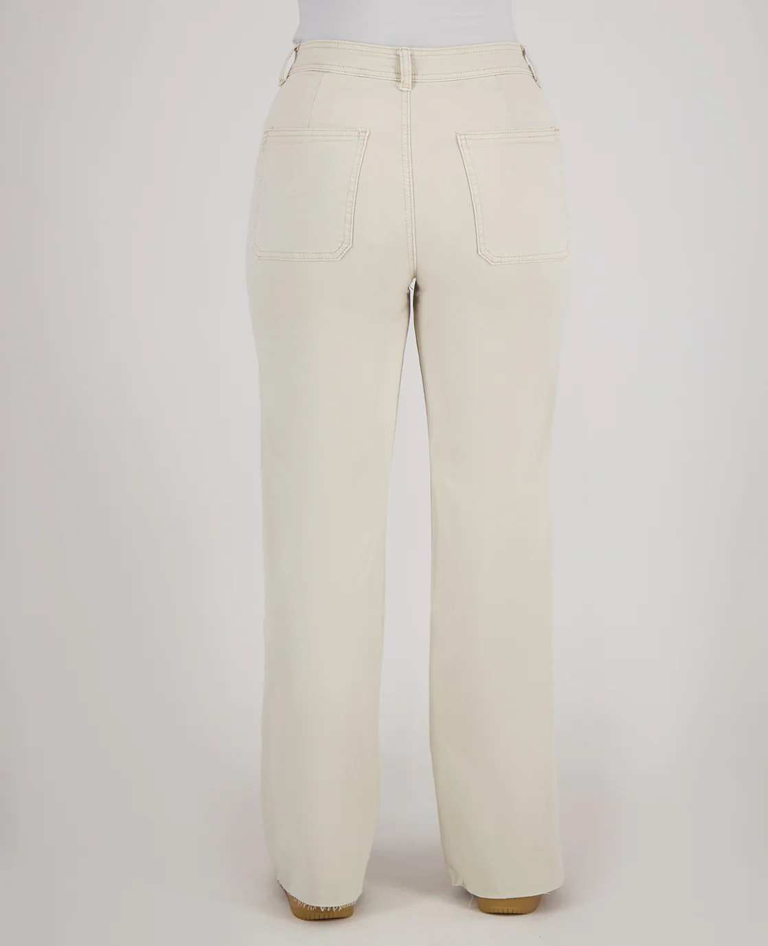 Pant Straight Superstretch Denim | Zand - Image 6