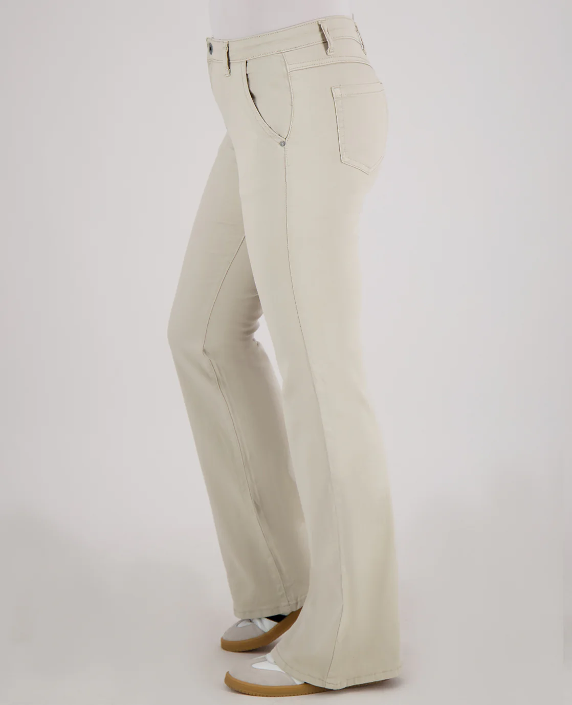 Pant Straight Superstretch Denim | Zand - Image 8