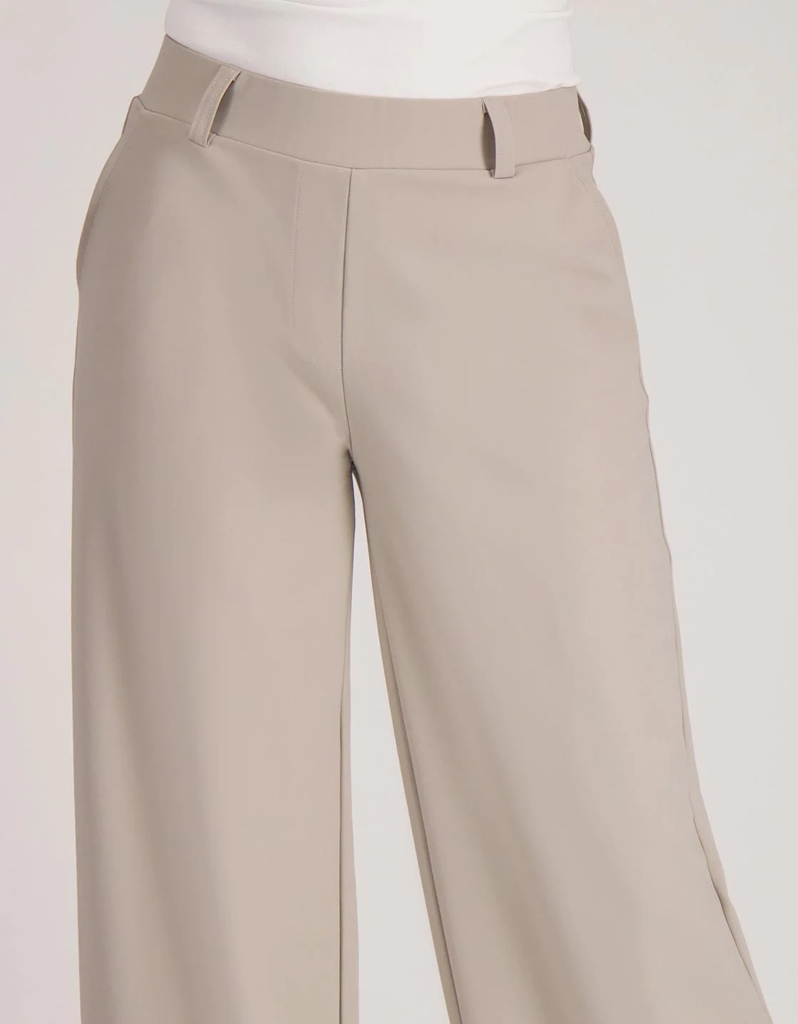 Pant Straight Travel Bonded | Champagne - Image 3