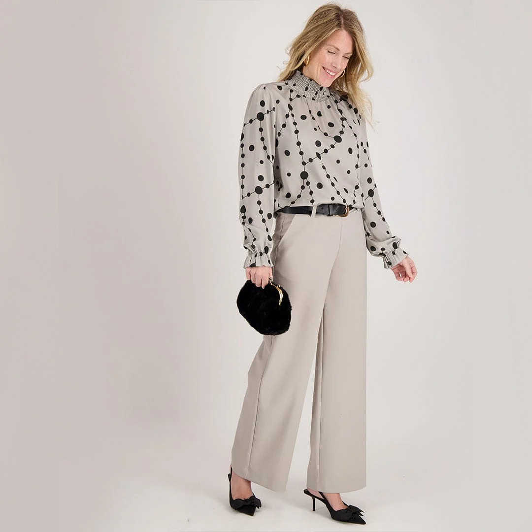 Pant Straight Travel Bonded | Champagne - Image 8