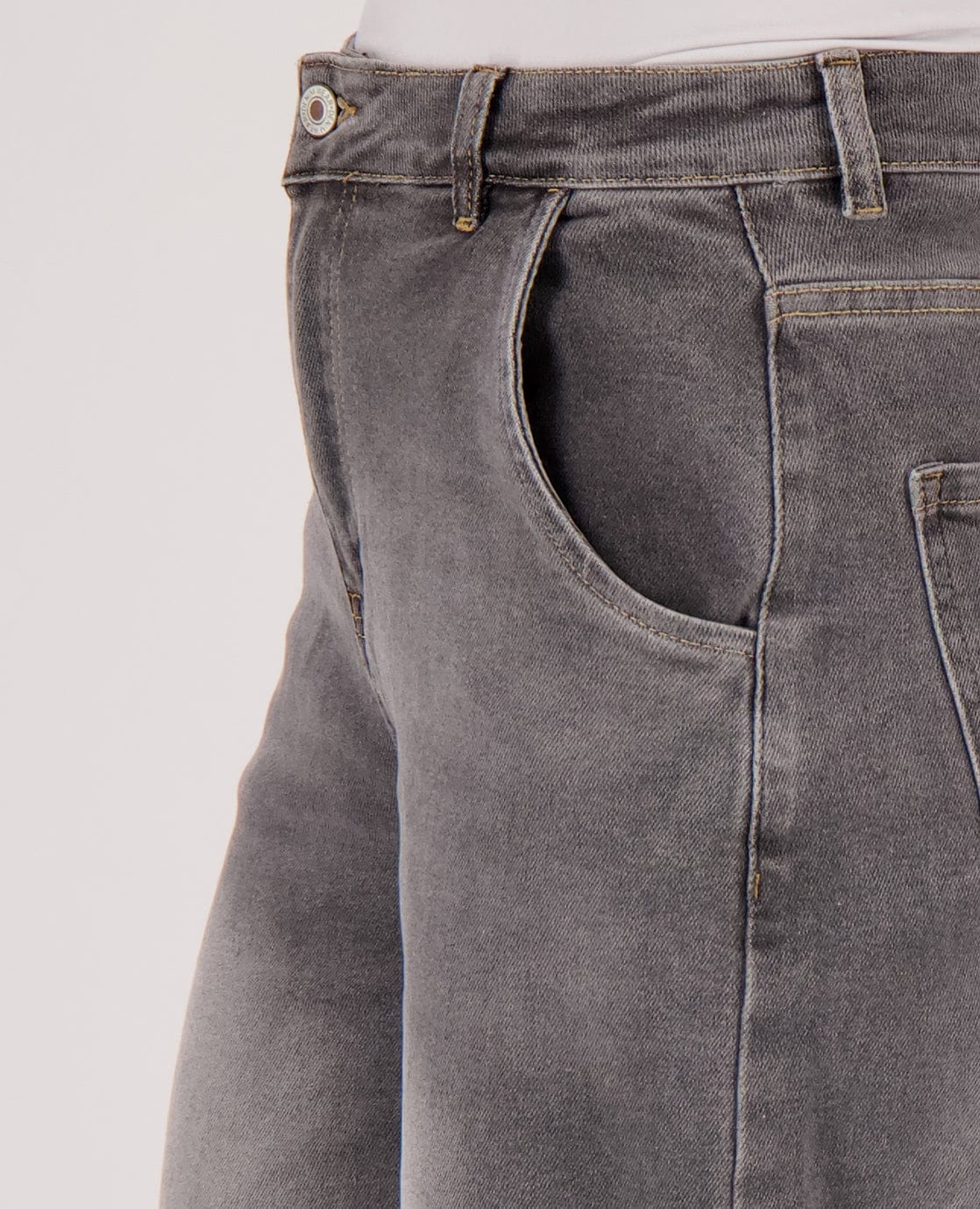 Pant Stretch Denim | Grijs - Image 4