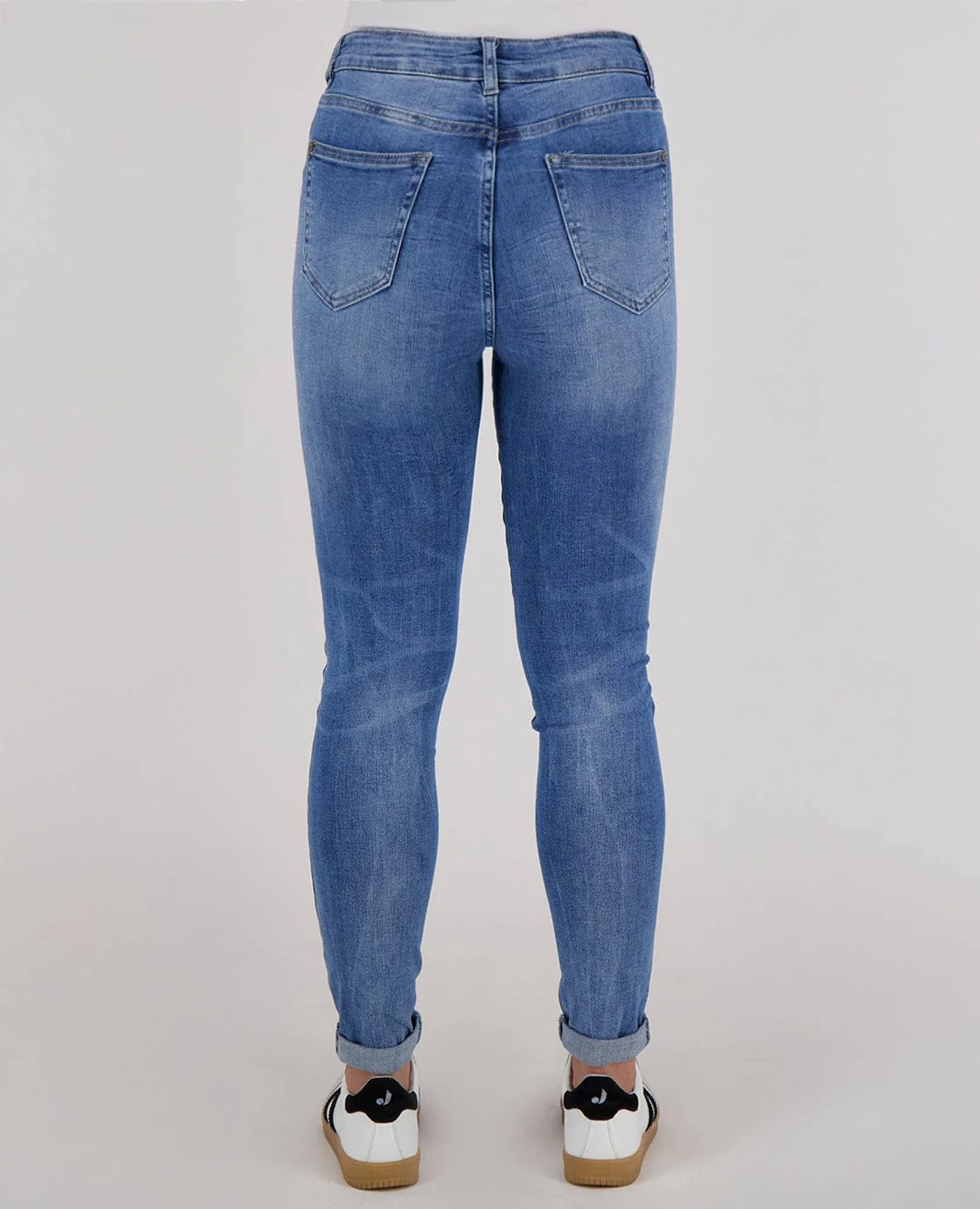 Pant Stretch Denim | Medium Denim Blue - Image 6