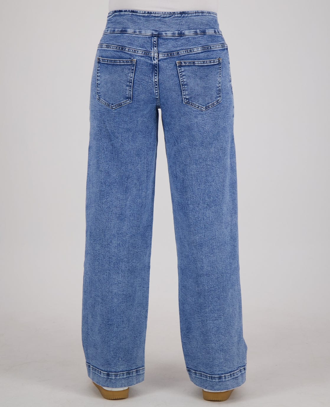 Pant Stretch Denim | Medium Denim Blue - Image 6