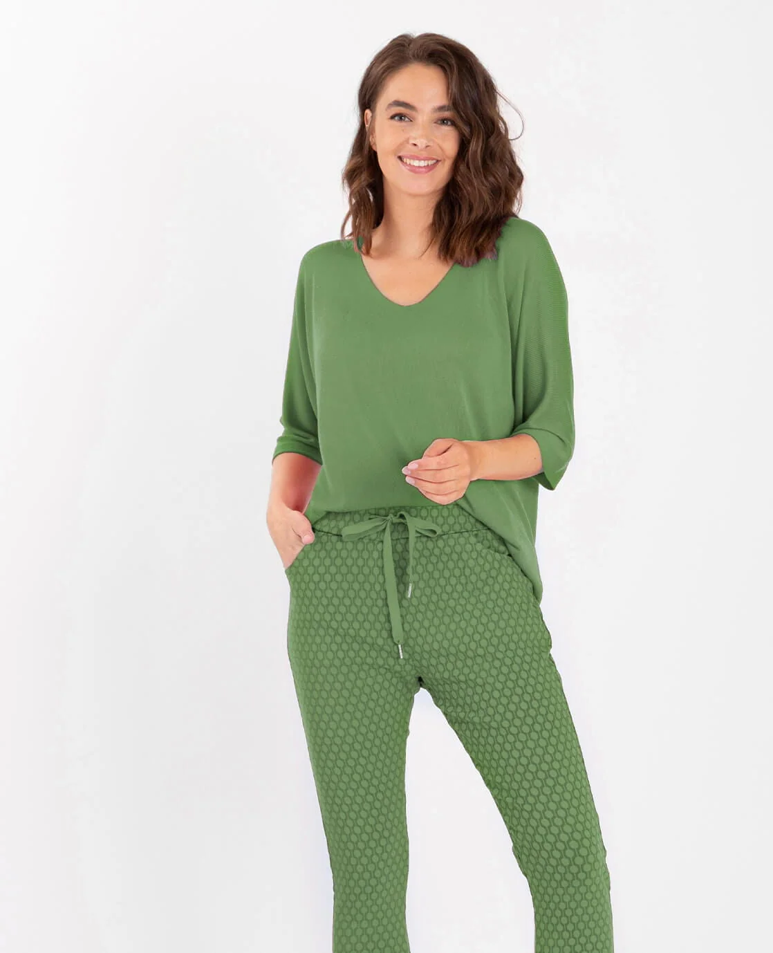 Pant Stretched Spring | Pistache - Image 4
