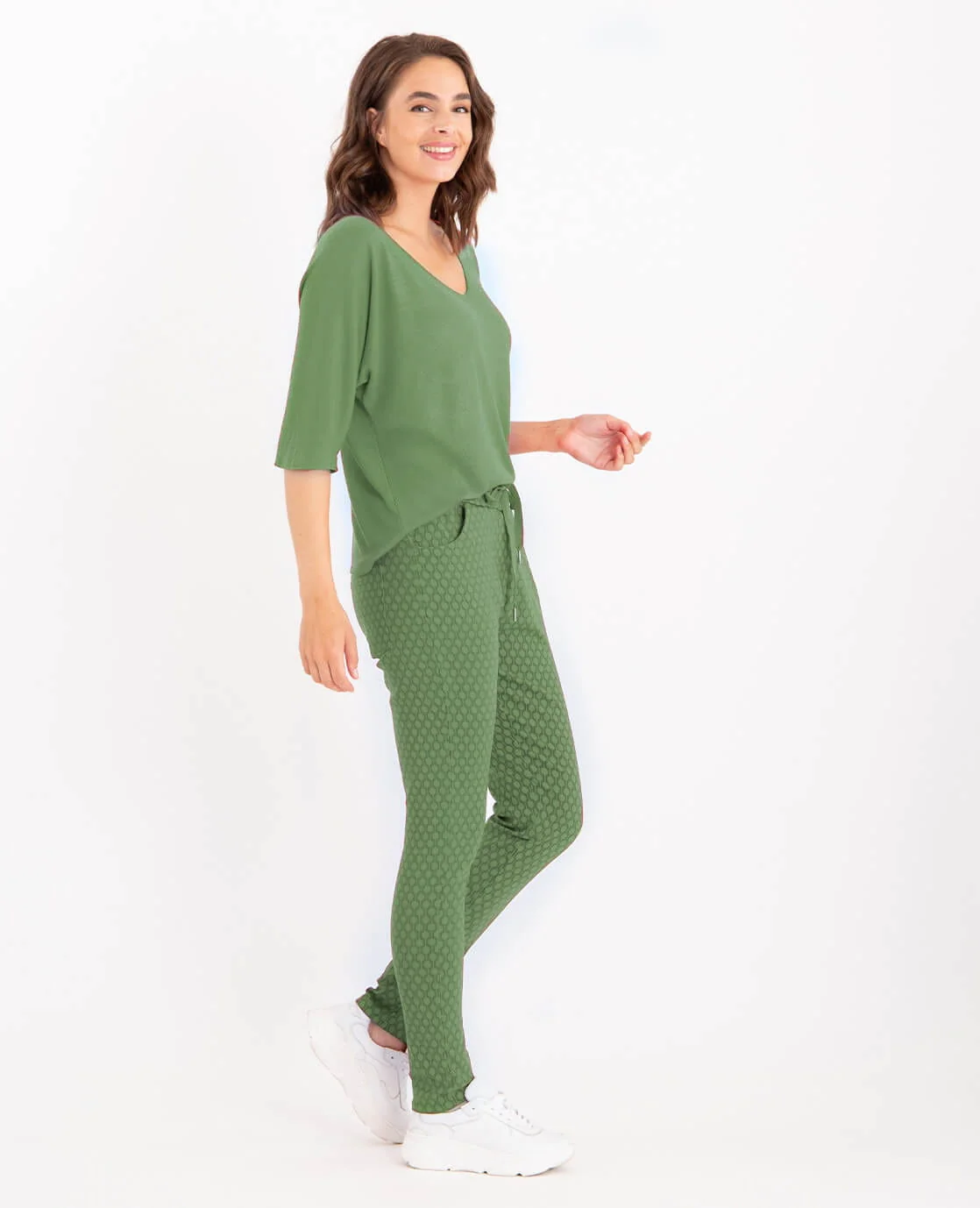 Pant Stretched Spring | Pistache - Image 5