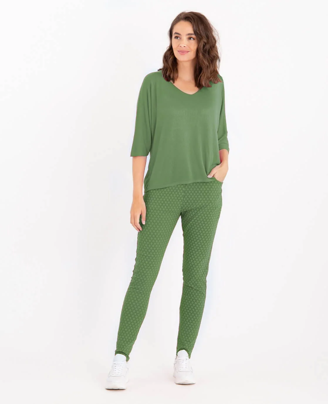 Pant Stretched Spring | Pistache - Image 9