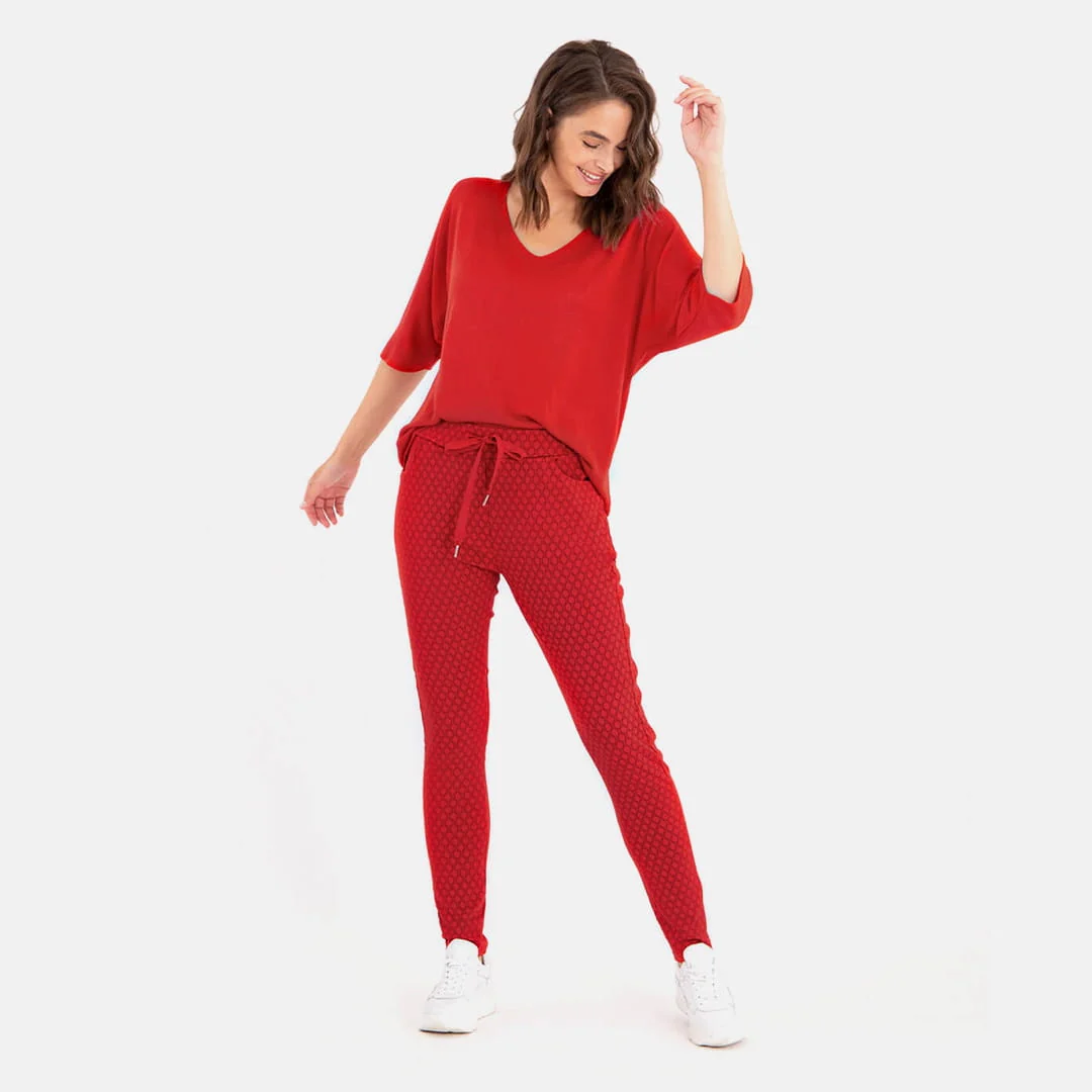 Pant Stretched Spring | Rouge - Image 10