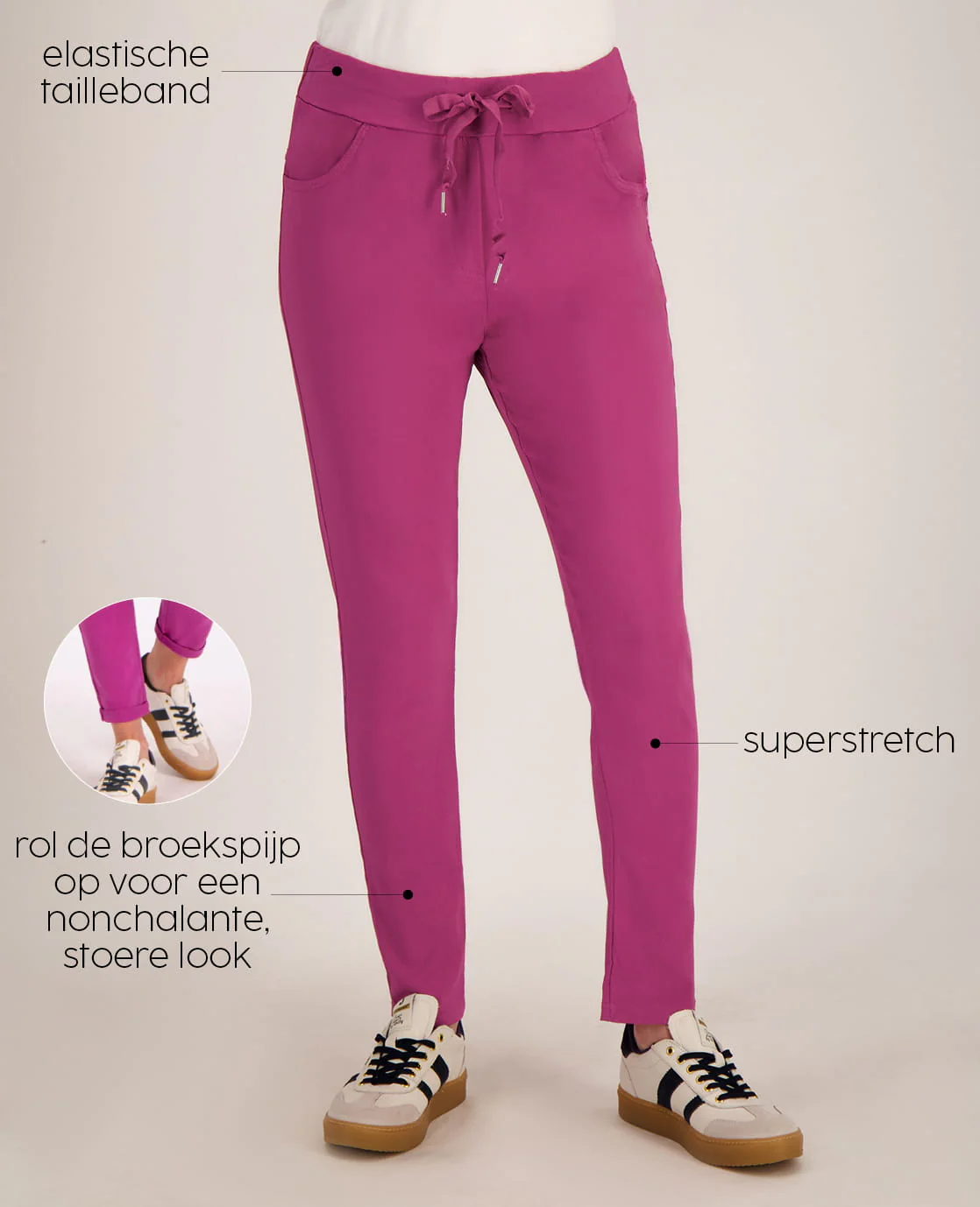 Pant Summer Superstretch | Cranberry - Image 3
