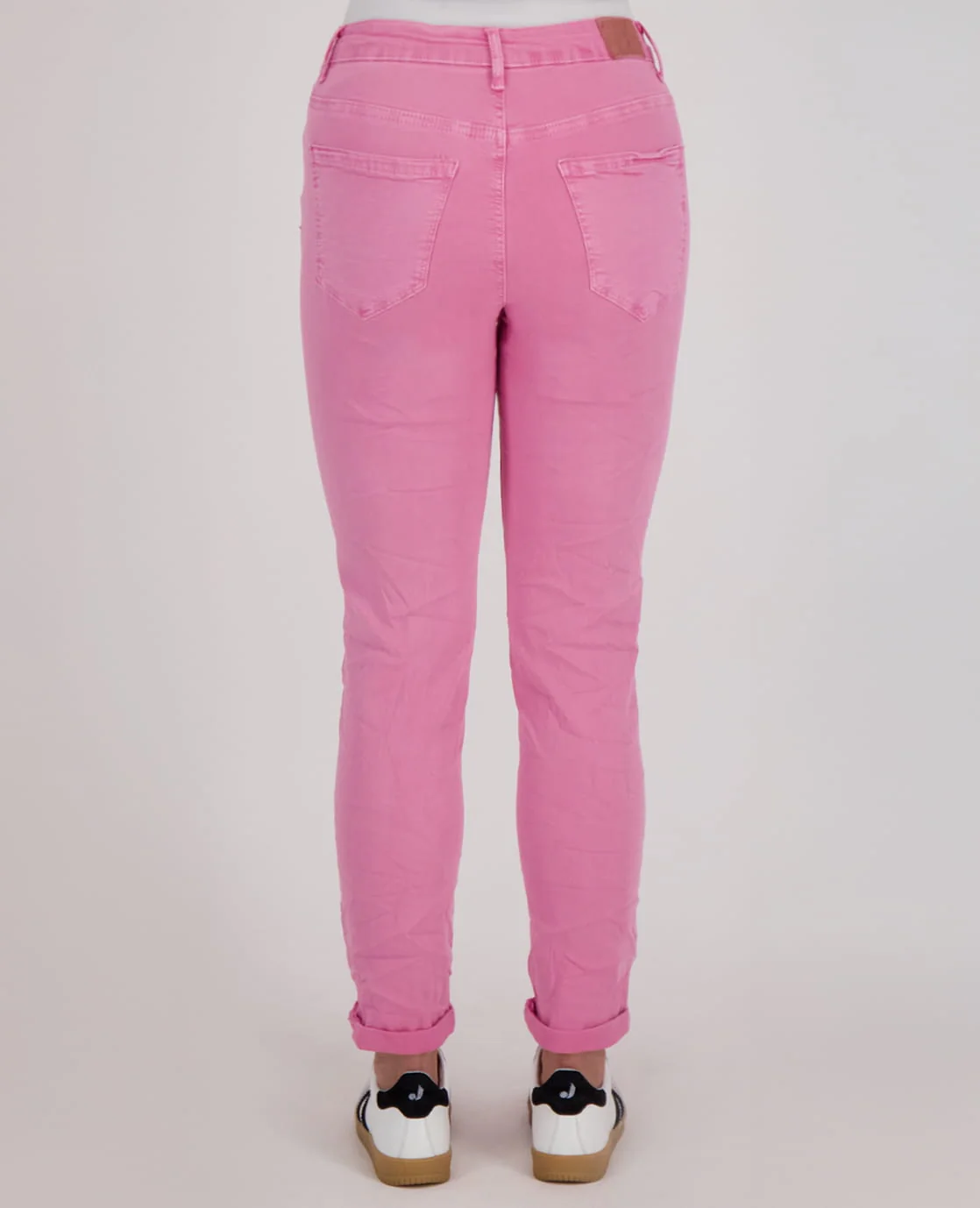 Pant Superstretch Crincle Denim | Pink - Image 6