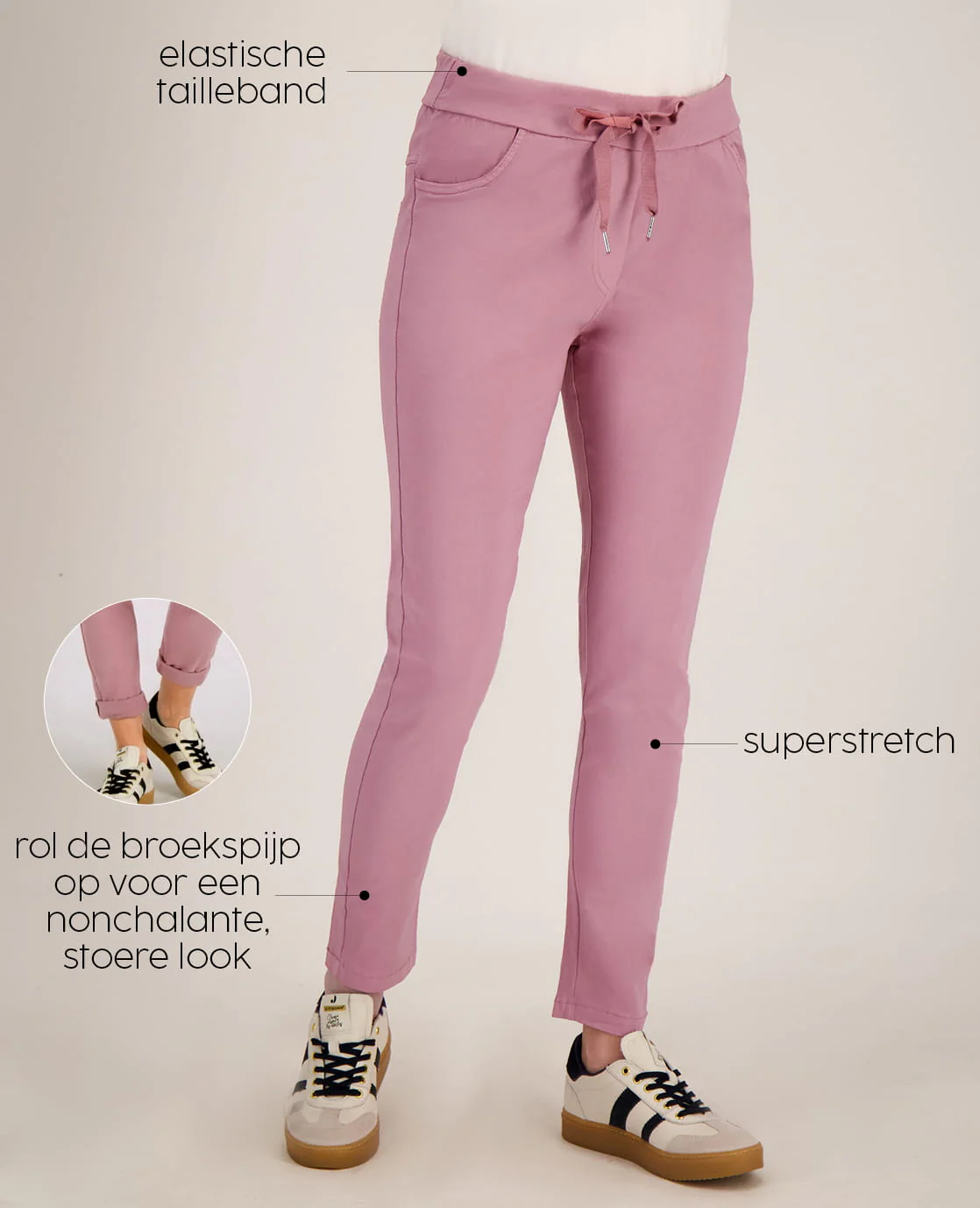 Pant Summer Superstretch | Old Pink - Image 3
