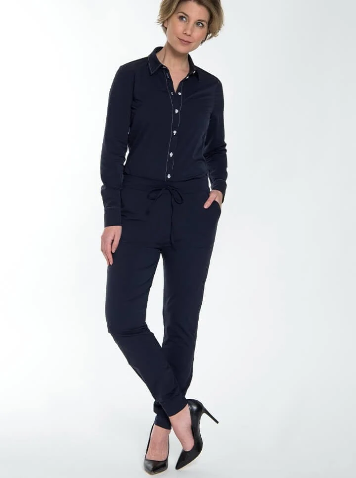 Pant Valery Travel | Donkerblauw - Image 12