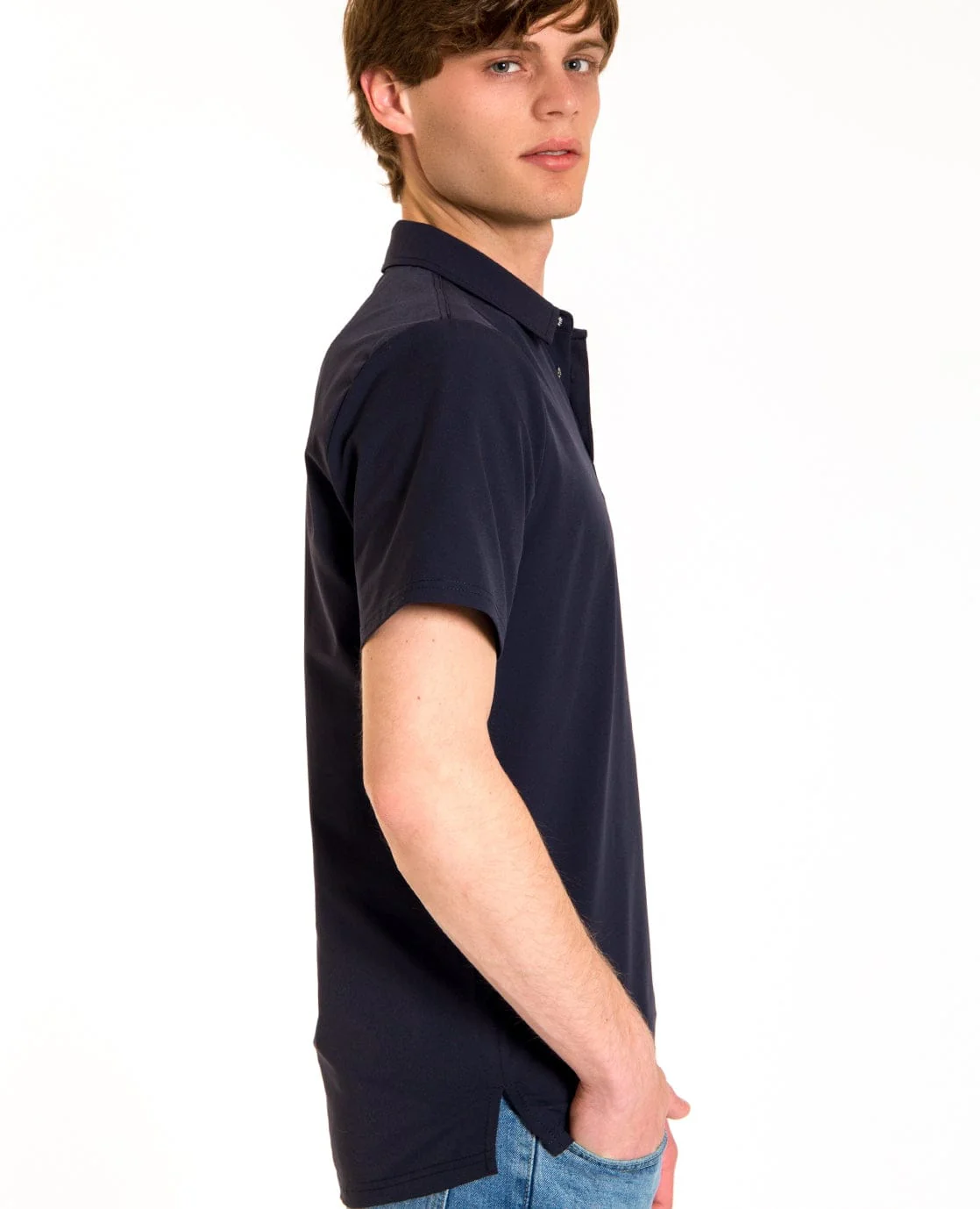 Polo Homme Travel | Donkerblauw - Image 4