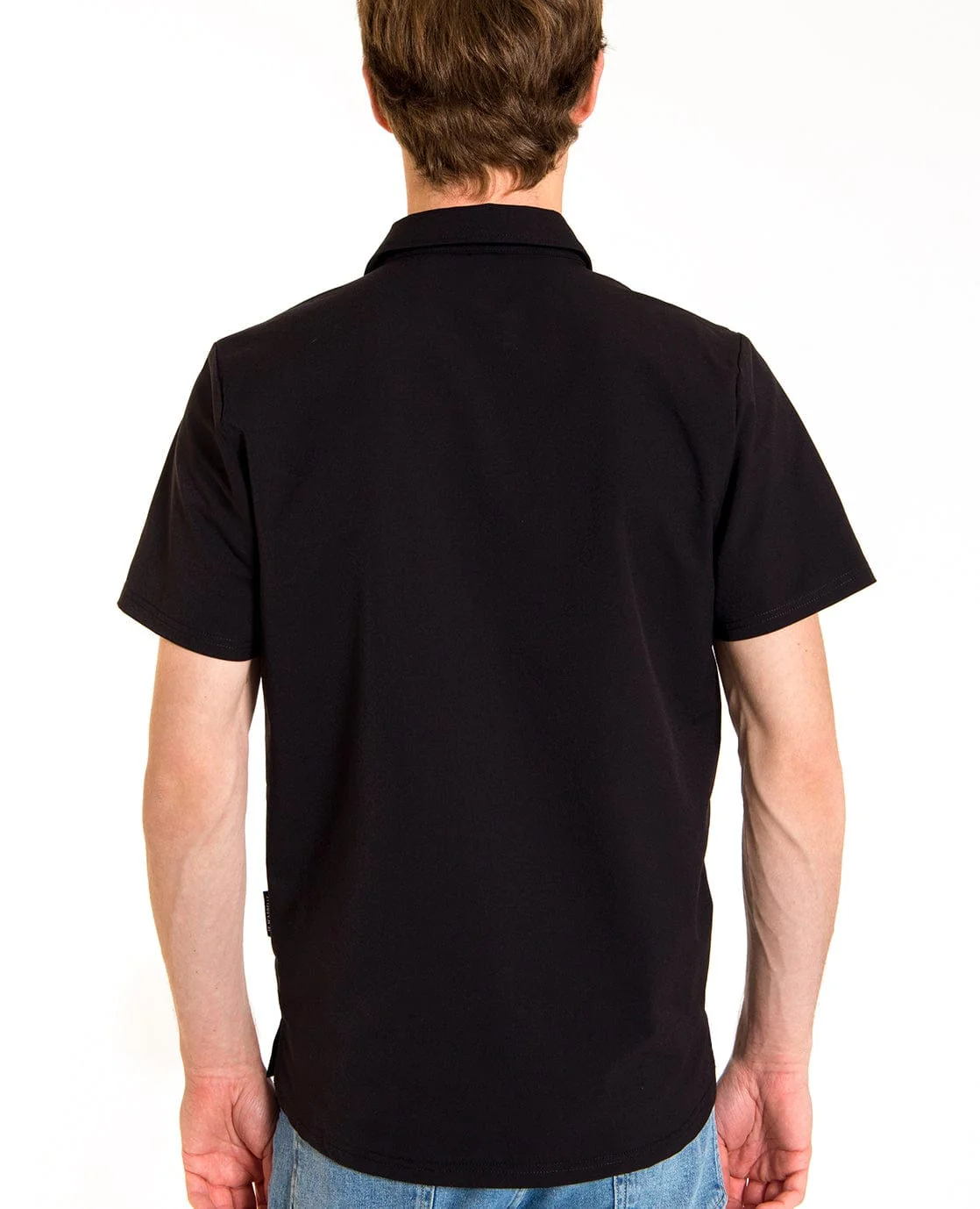 Polo Homme Travel | Zwart - Image 4