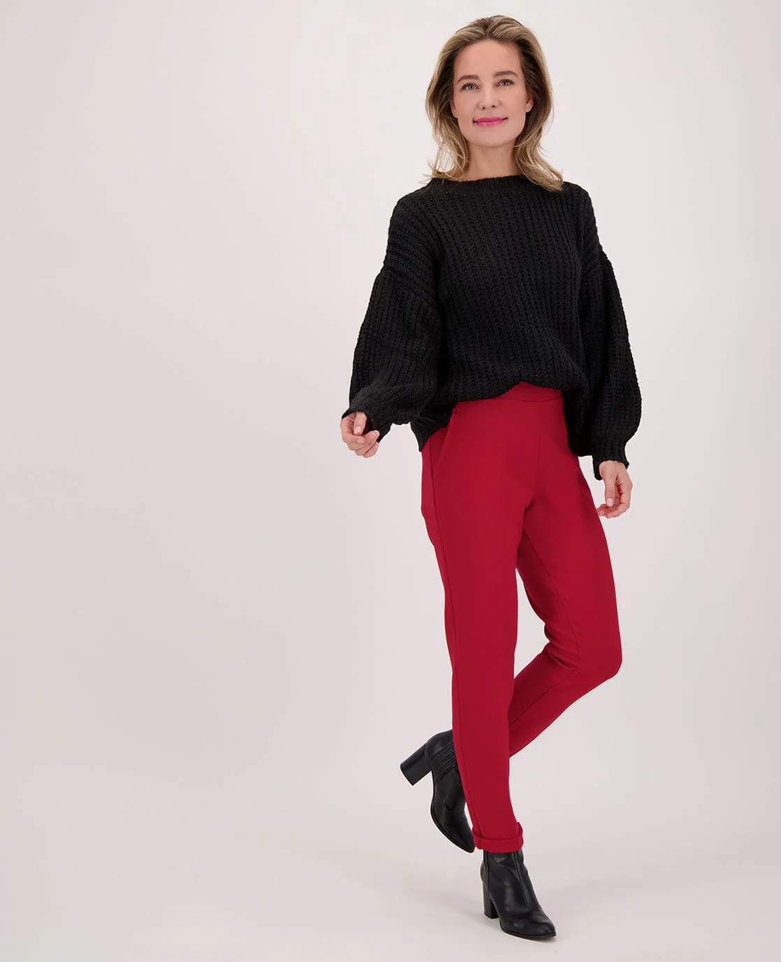 Pull Chuncky Knit | Zwart - Image 6