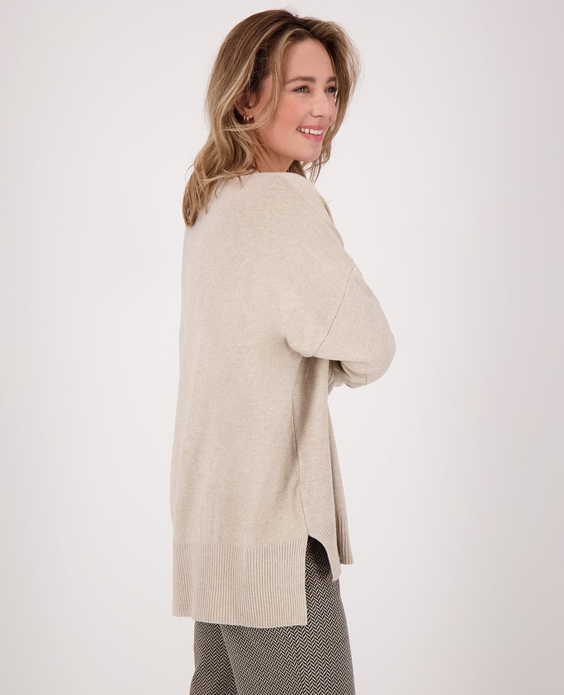 Pull Ivy | Dark Greige Melange - Image 4