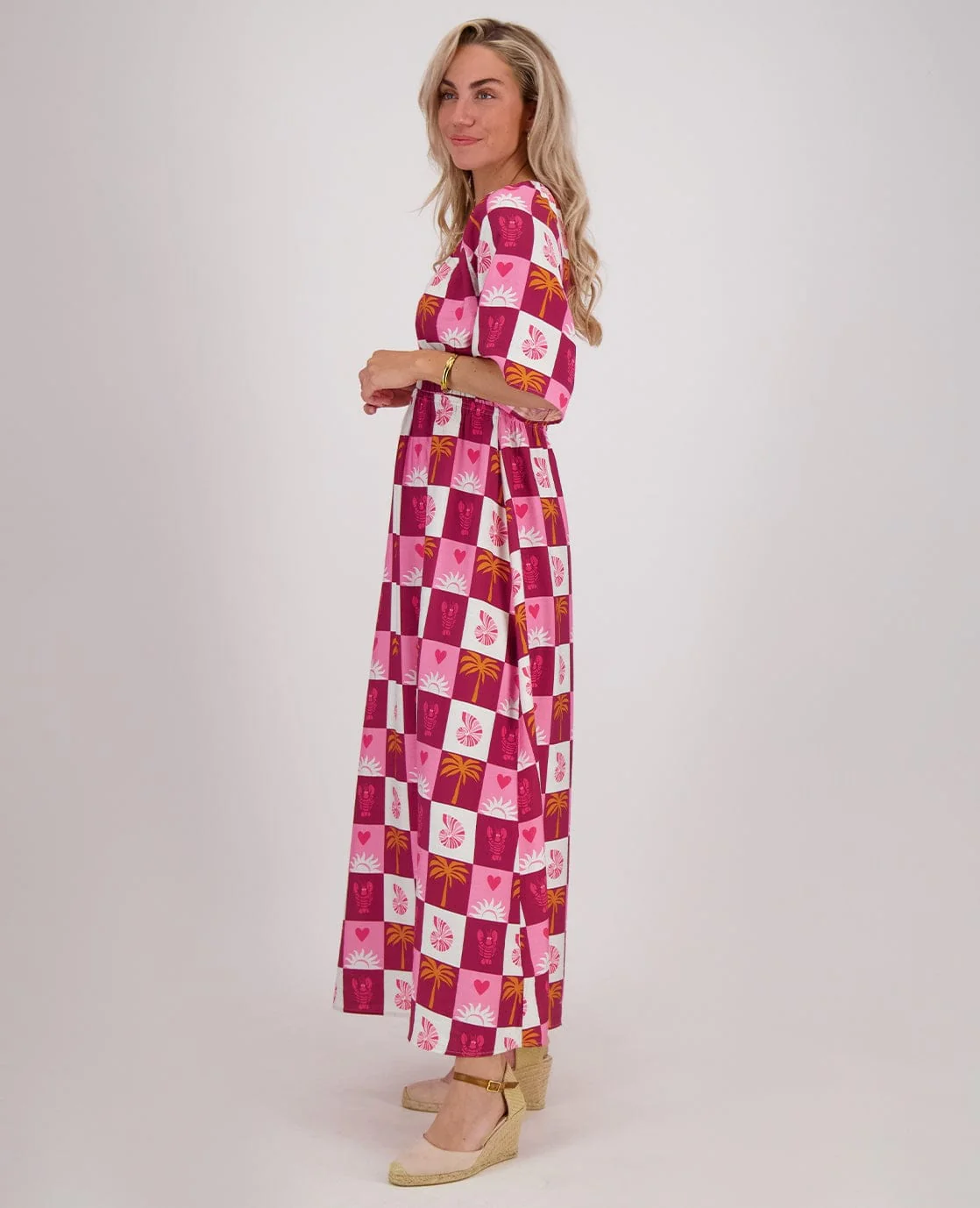 Robe Kim Longue | Multicolor / Roze - Image 5