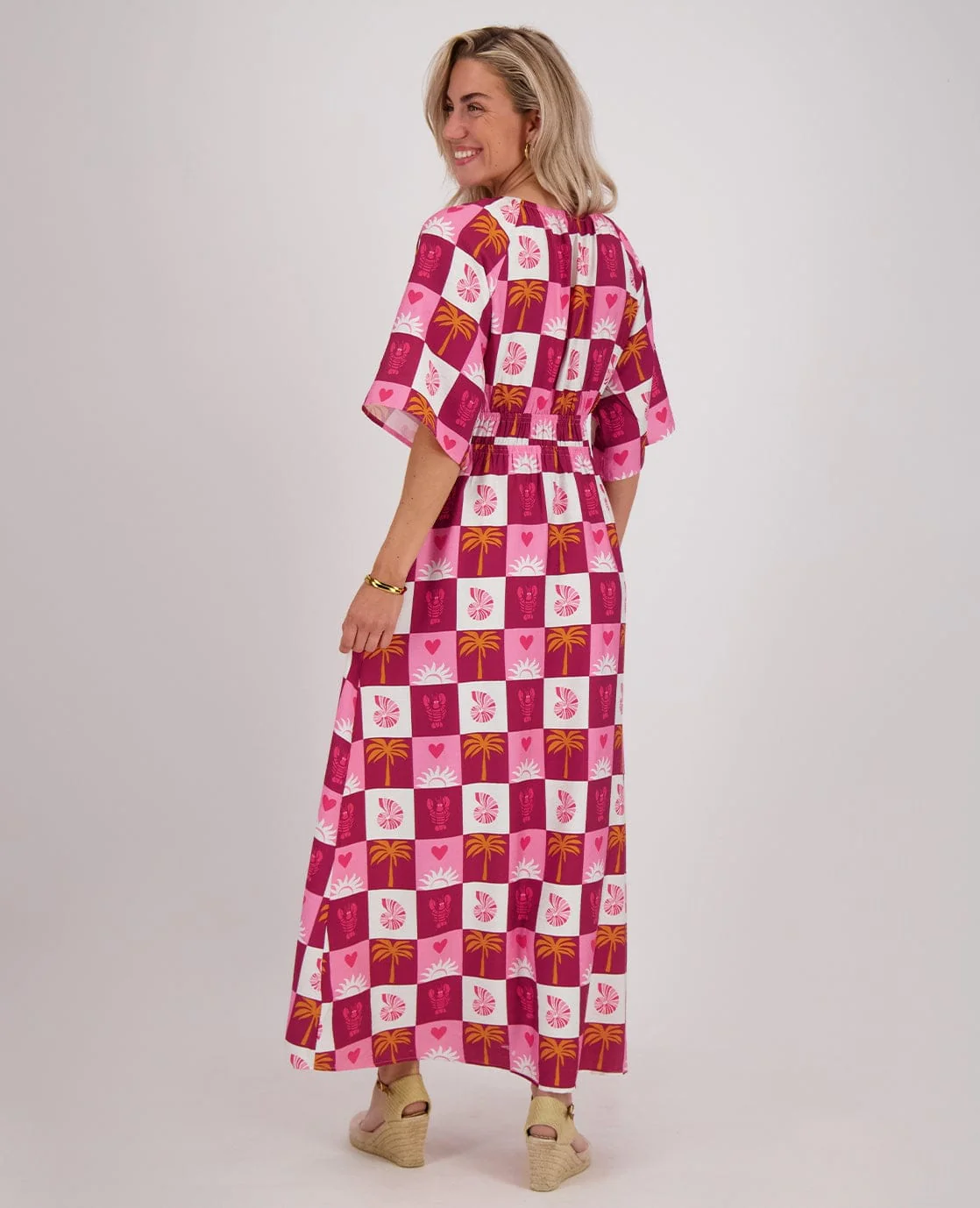 Robe Kim Longue | Multicolor / Roze - Image 6