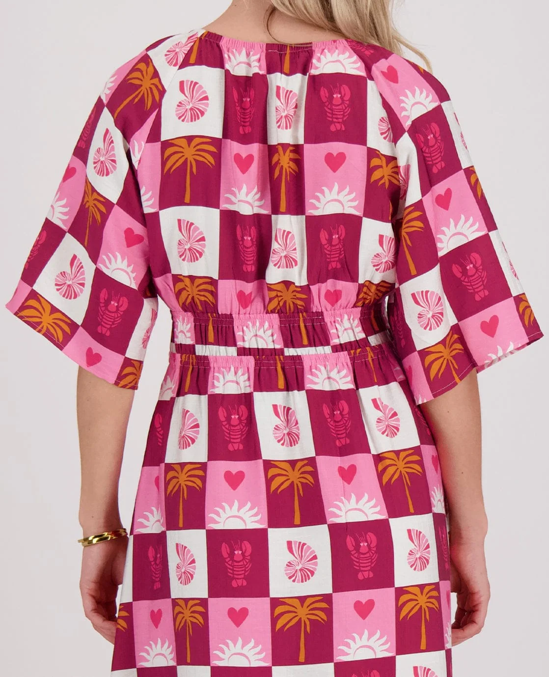Robe Kim Longue | Multicolor / Roze - Image 7