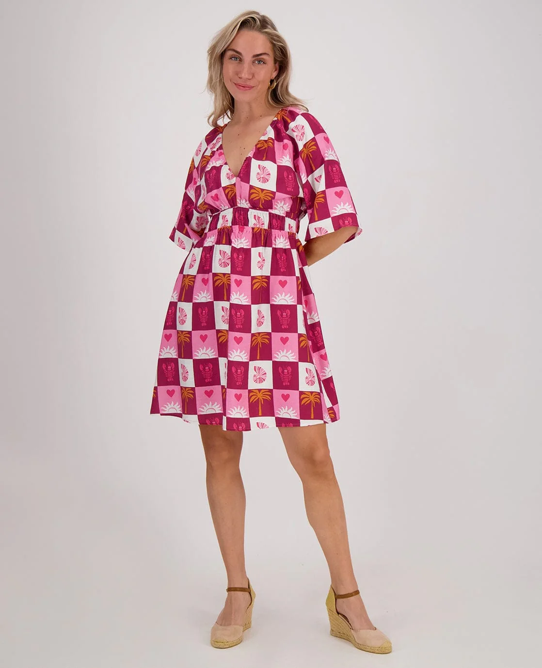 Robe Kim | Multicolor / Roze - Image 3