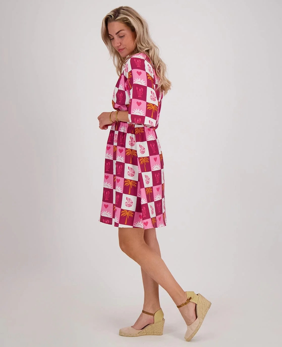 Robe Kim | Multicolor / Roze - Image 5