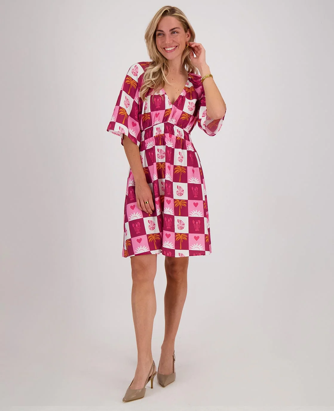 Robe Kim | Multicolor / Roze - Image 8