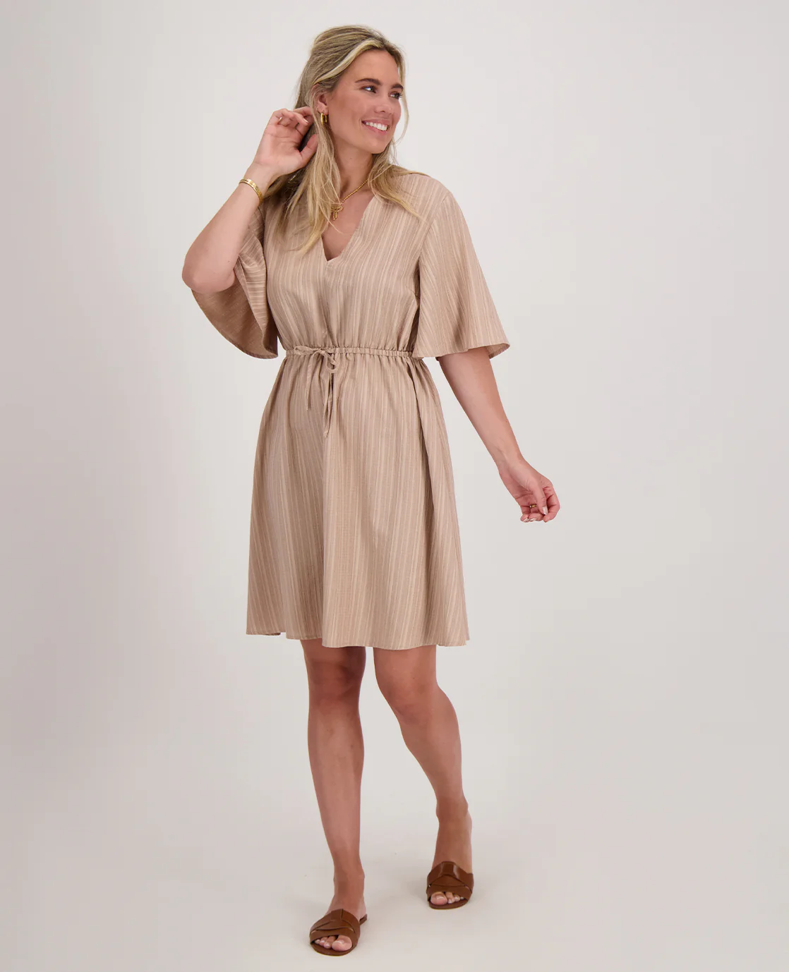 Robe Luna | Beige Champagne - Image 9